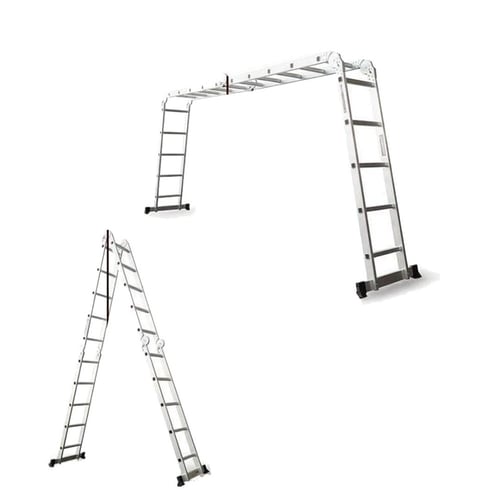 سلم المنيوم قابل للطي 8درجة 2 متر