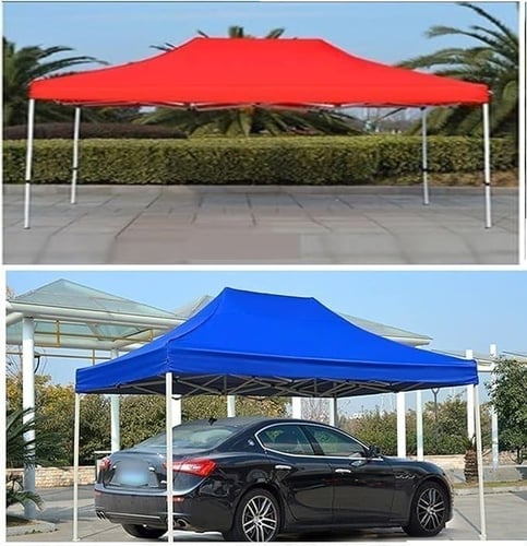مظلة اعمدة بدون رواق نوع المنيوم 4متر *3متر