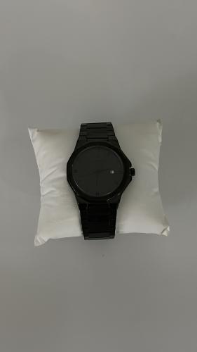 ساعة رجالية اسود كاتم