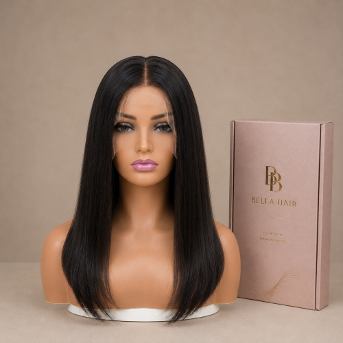 باروكة جذور امامية شعر طبيعي HD 180% (لوسي)