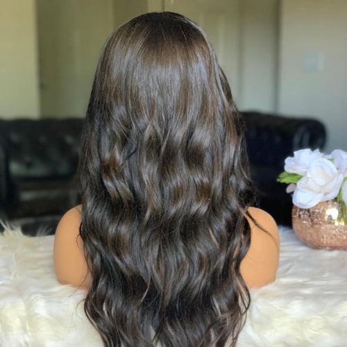 باروكه شعر طبيعي فيتنامي 100% كثافة متوسطة (مرام)