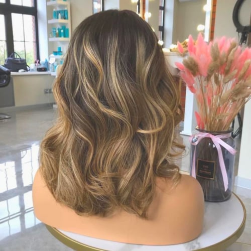 باروكة جذور امامية شعر طبيعي 100٪ جذور اماميه