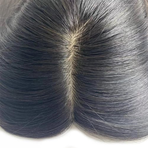 مقدمة للرأس شعر طبيعي 100% قاعدة حرير