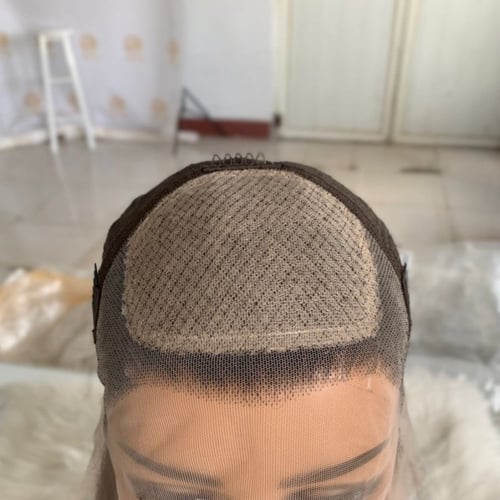 باروكه شعر كثافة 200% جذور مقدمة حرير (داليا)