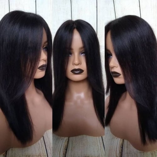 باروكه شعر لون اسود طبيعي 100%