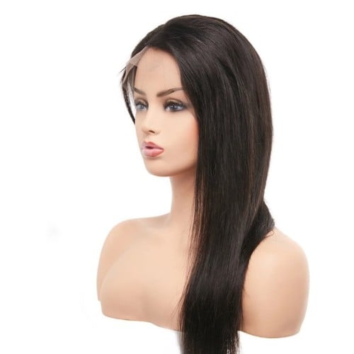 باروكة جذور شعر طبيعي دائرية 100%