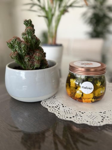 جبنه بالنعناع - جبنة بالنعناع