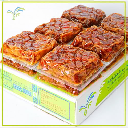 خلاص الخرج مجروش 500جرام ( 12 علبة )