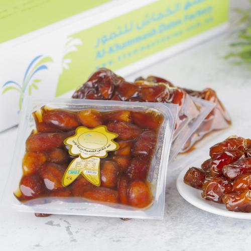 First-grade Al-Qassim dates, 500 grams (12 cans)