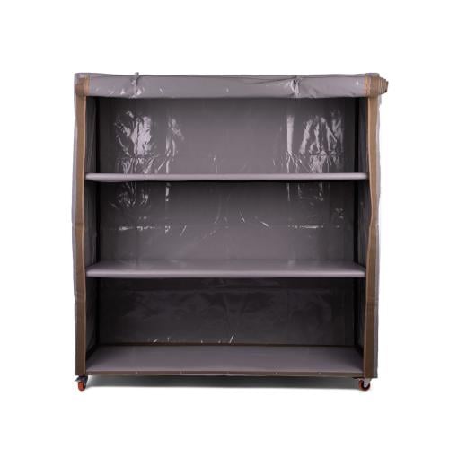 دولاب التخزين الالماني - PVC رصاصي