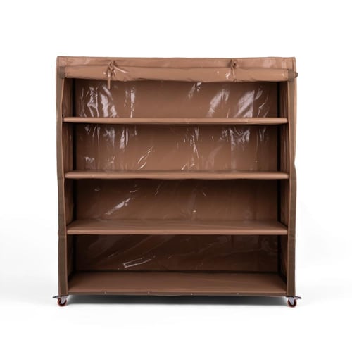 دولاب التخزين الالماني - PVC بني