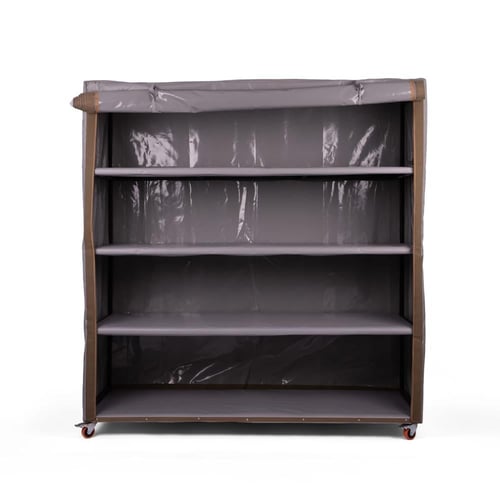 دولاب التخزين الالماني - PVC رصاصي