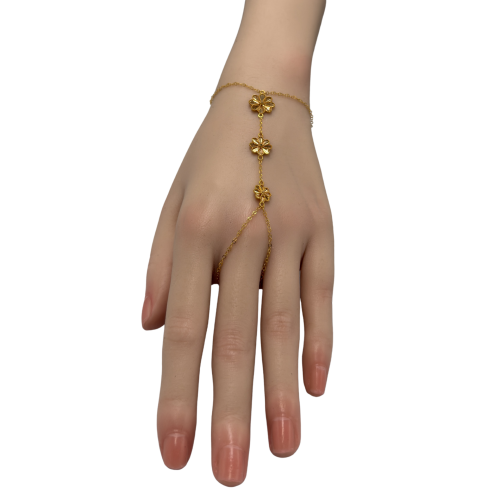 Gold ring, 21 karat, weight 3.08