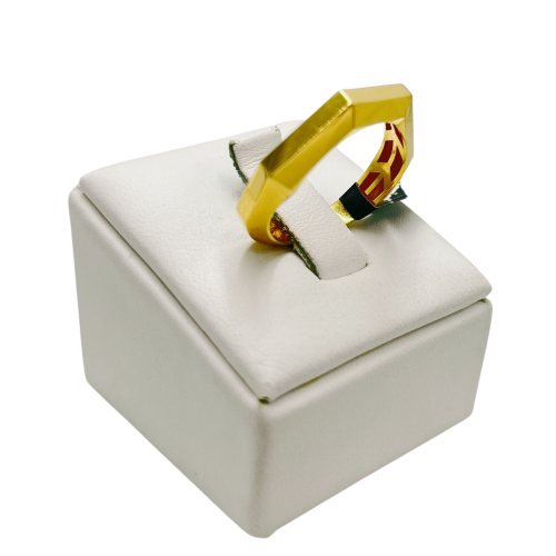 Gold ring 21 karat weight 3.2g