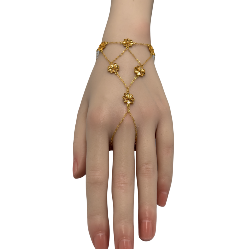 Gold ring, 21 karat, weight 5