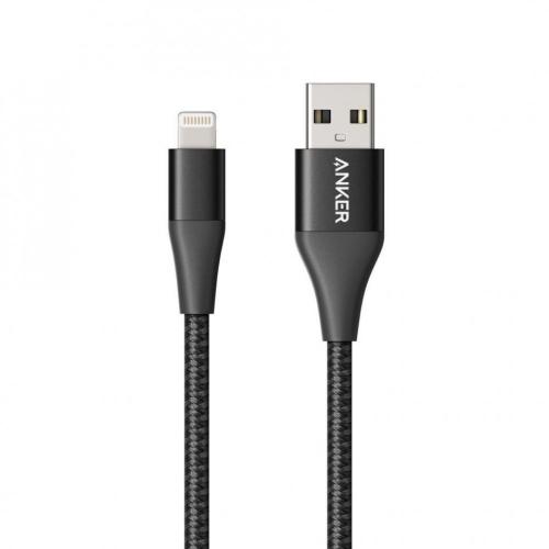 كيبل ايفون USB لايتنق 1.80 سم قماش انكر