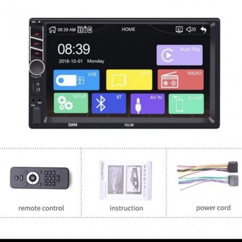 شاشة 7 بوصة كار بلاي ريموت