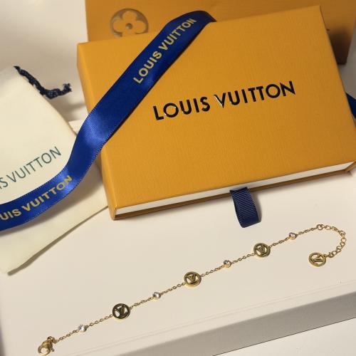 سوار لويس فيتون ذهبي دوائر LV ناعم