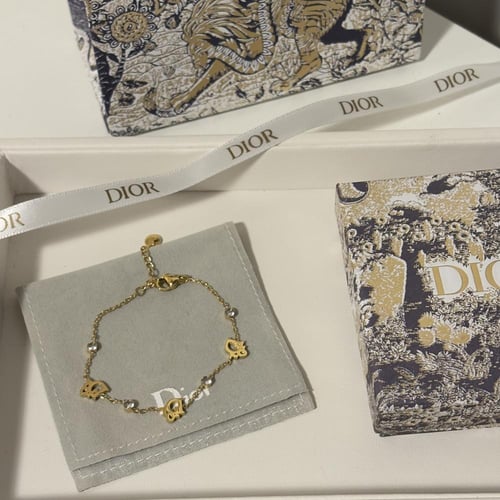 اسوارة ديور ذهبي وفضي