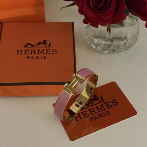 اساور ايرميز نسائي عريض وردي ذهبي