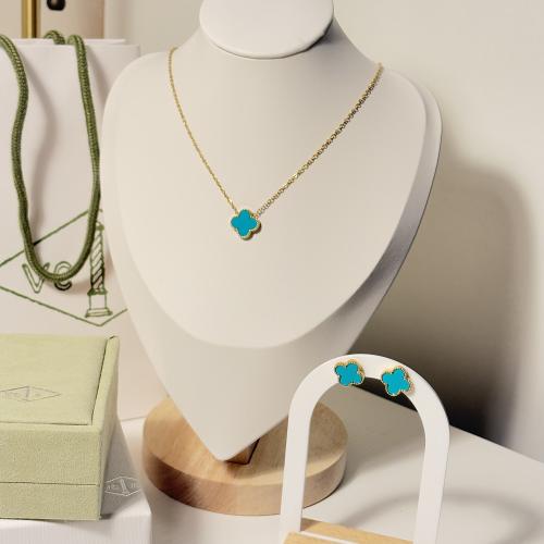 طقم فان كليف اخضر تيفاني