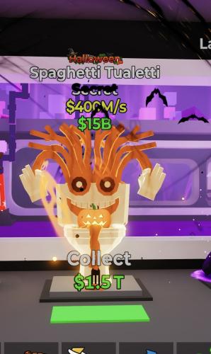 سباقيتي هالوين (نادر جداً) يعطي 400 مليون بالثانيه