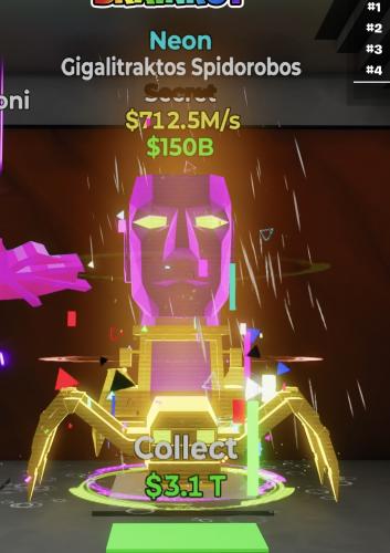 عنكبوت نيون يعطي 712 مليون