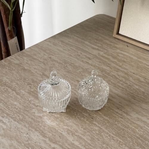 Glass sugar container