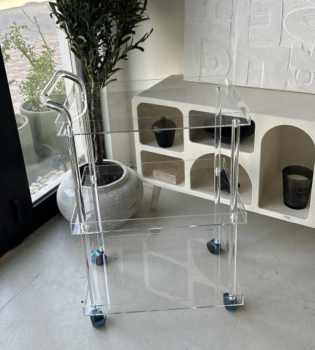 عربه اكريليك شفاف
