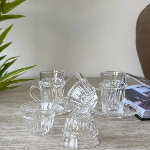 طقم قهوه وشاي