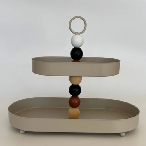 استاند حديد-ابيض /اسود