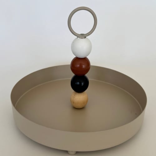 استاند حديد - ابيض/اسود