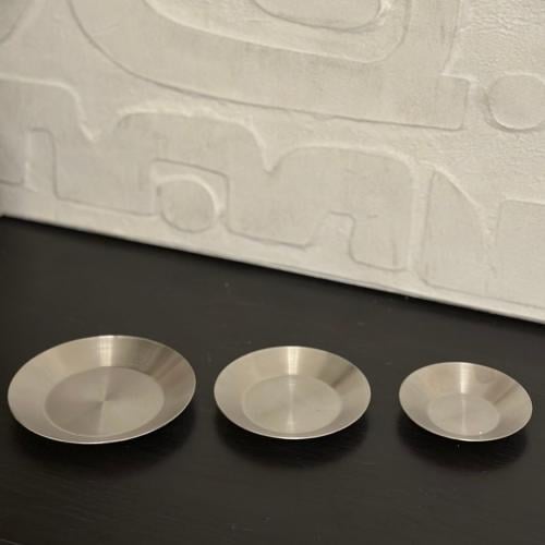 صحن تقديم استيل