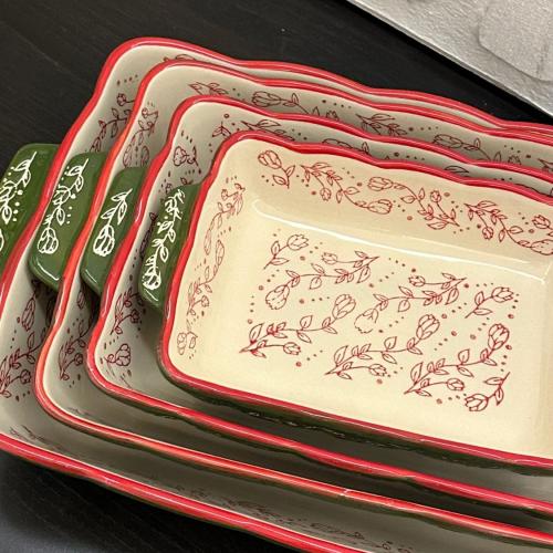 صحن فرن سيراميك