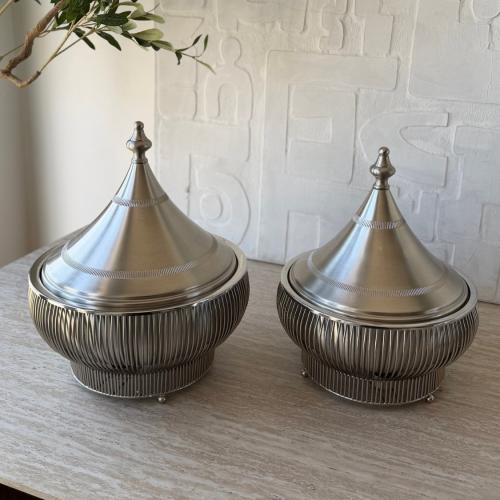 سخان استيل فضي