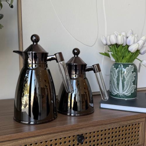 ثلاجه كروم اسود