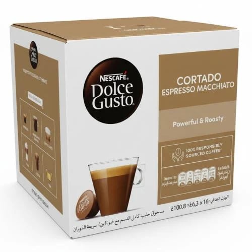 Dolce capsules | Cortado 16 capsules