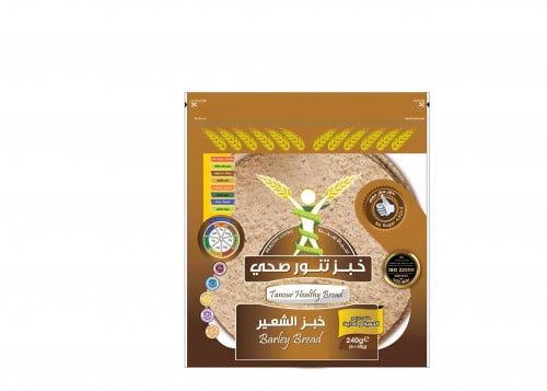 خبزالتنور الصحي بالحبوب دايت 240 جرام 6قطع