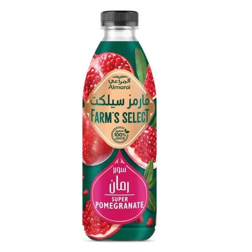 المراعي عصير بدون اضافة فارمز رمان 1 لتر