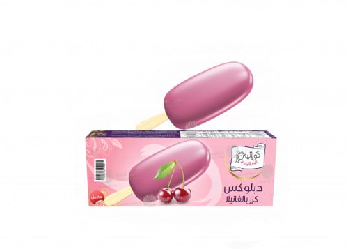 كواليتي ماجستك بار 85 مل مثلوج حليبي ديلوكس كرز با...