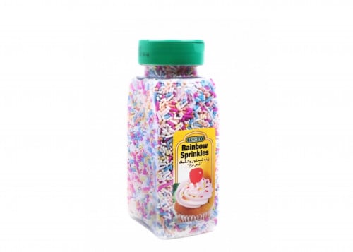 زينة للحوى والكيك قوس قزح فرشلي 397جم