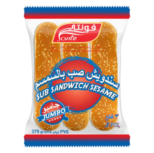 فونتي سندويش صب بالسمسم 375 جرام