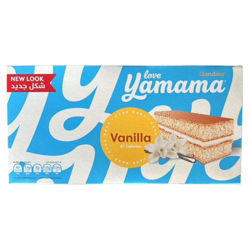 كيك يمامة 20 جرام باكت 12 حبه فانيليا
