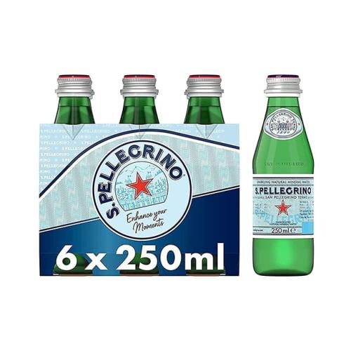 مياة معدنية بيللغيرنو 250 مل شد 6 حبات