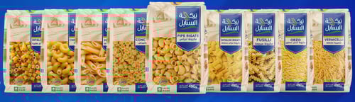 مكرونه بركة السنابل 450 جرام كرتون 24 حبه