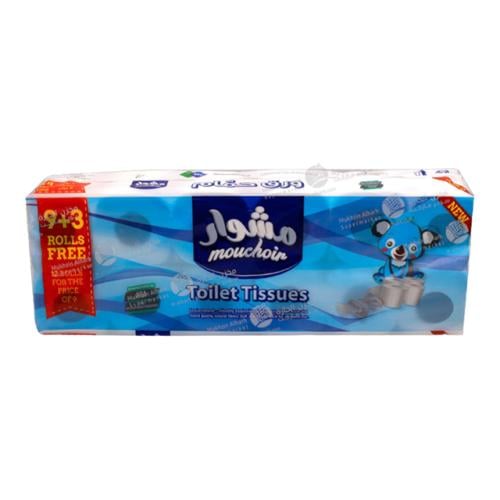مشوار ورق حمام 9 + 3 رول