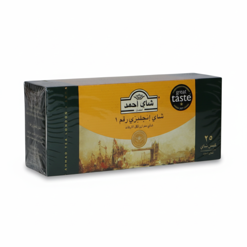 شاي احمد الانجليزي 25 كيس اصفر