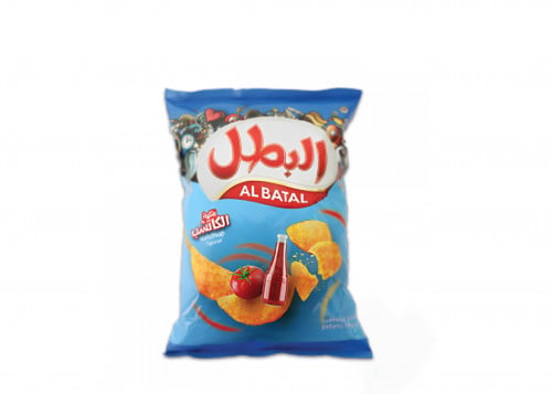 بطاطس البطل رد جز 110 جرام كاتشب