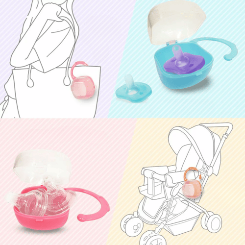 علبة تخزين اللهاية تيك توك 0+ شهور