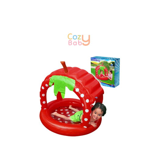 مسبح أطفال توت مع مظلة بست واي,